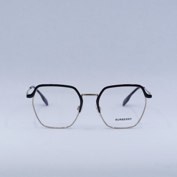 🕶️ New Burberry BE1371 1326 Eyeglasses - Gold/Black Frame - Picture 2 of 11